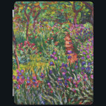 Smart Cover Para iPad Monet - El jardín de Iris en Giverny<br><div class="desc">Pintura Claude Monet,  el jardín Iris de Giverny,  cubierta para iPad.</div>
