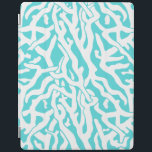 Smart Cover Para iPad Patrón de arrecife de coral de playa Azul blanco n<br><div class="desc">Este patrón náutico repetitivo inspirado en el océano bonito y la playa parece un arrecife de coral trenzado en blanco sobre una playa de fondo azul. El elegante patrón de arrecife de coral está hecho con un estilo esténcil. El color azul recuerda a los mares tropicales claros y luminosos. Este...</div>