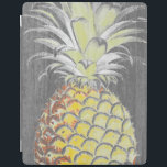 Smart Cover Para iPad Pinneapple amarillo tropical en gris<br><div class="desc">Pinneapple amarillo tropical sobre gris. Artista: Studio W. Image ID: 149438D.</div>