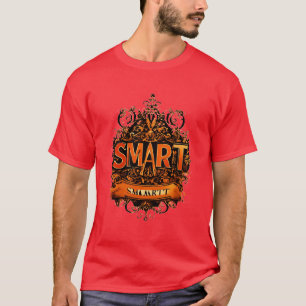 SMART: Diseño de camisetas con letras modernas