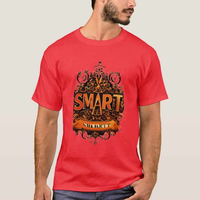 SMART: Diseño de camisetas con letras modernas (Anverso)