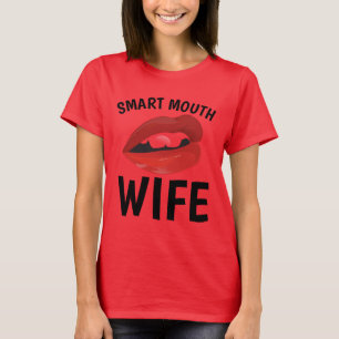 SMART MOUTH, Camisetas divertidas para la mujer