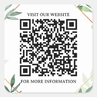 Smart Square: Pegatina de código QR para empresas