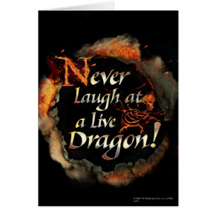 SMAUG™ - Nunca te rías el logotipo gráfico