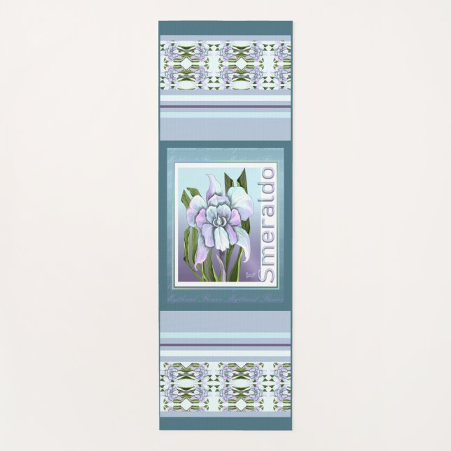 Smeraldo Flor Yoga Mat (Anverso)