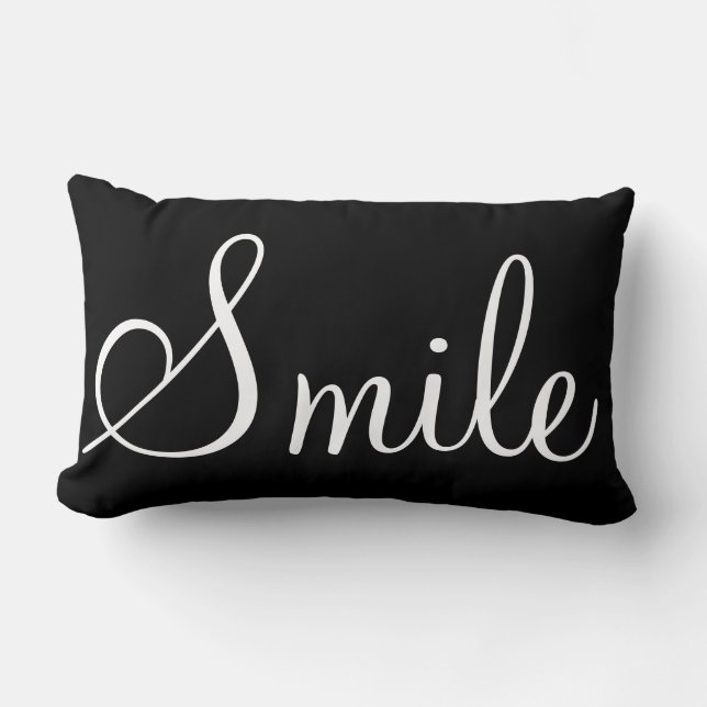SMILE - almohada decorativa (Anverso)