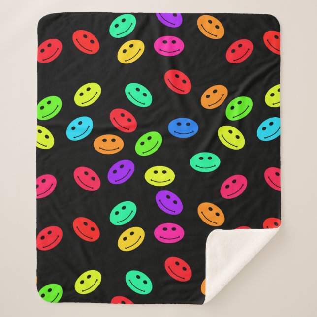 Smile Face sherpa manta (Anverso)