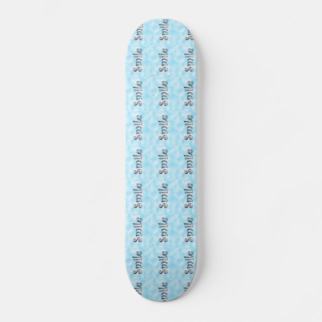 Smile skateboard (Anverso)