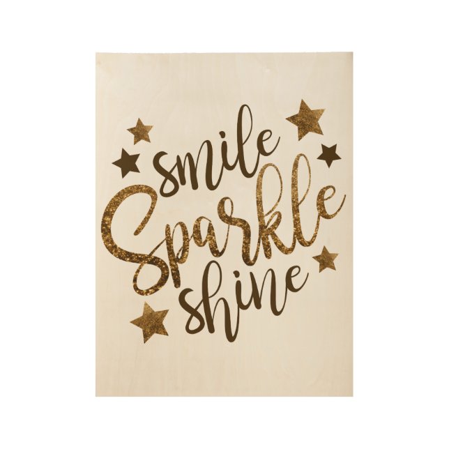 Smile Sparkle Shine Poster (Anverso)