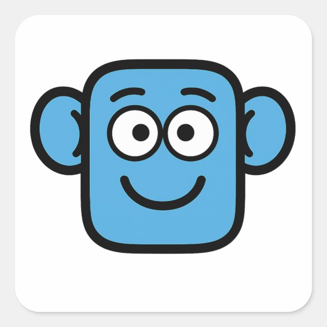 Smilo Happy Face pegatina (Anverso)