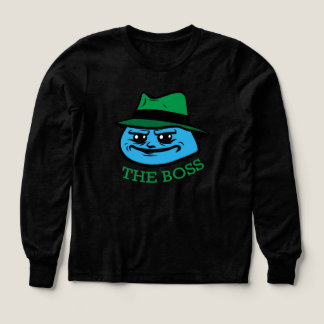 smirking cartoon boss