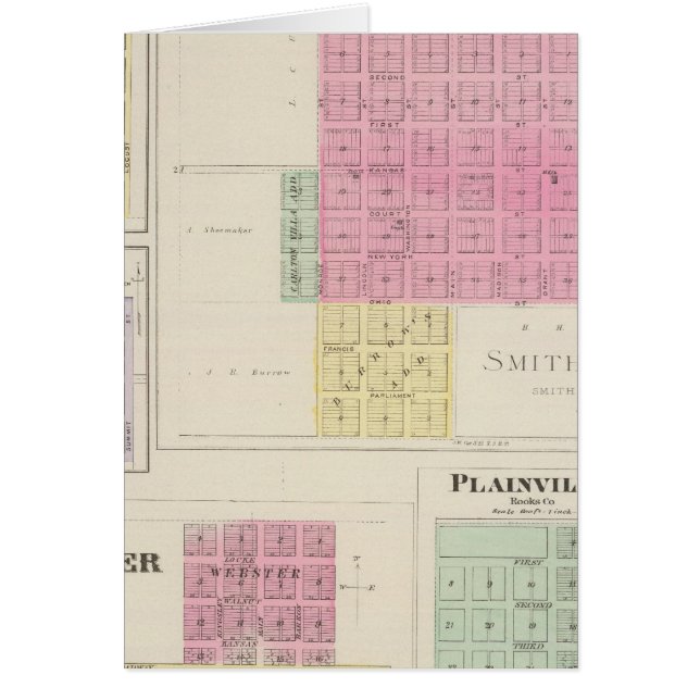 Smith Center, Gould City, Motor, Webster, Kansas (Frente)