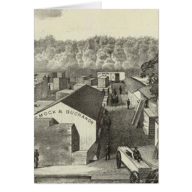 Smock & Buchanon, concesionarios de madera, Asbury (Frente)