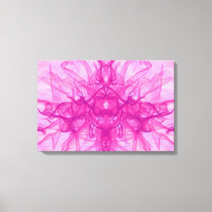 SMOKE PINK - Arte fractal moderno y abstracto -