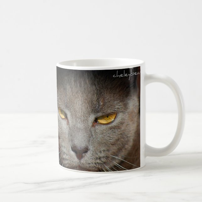 Smokey la taza del gato (Derecha)