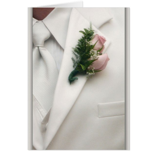 Smoking blanco formal (Frente)