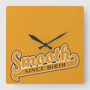 SMOOTH personalizado reloj de pared