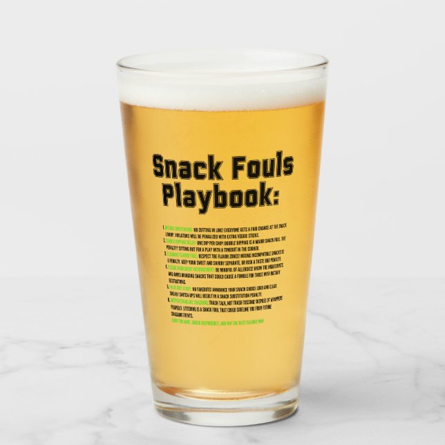 Snack Fouls Playbook (Anverso (lleno))
