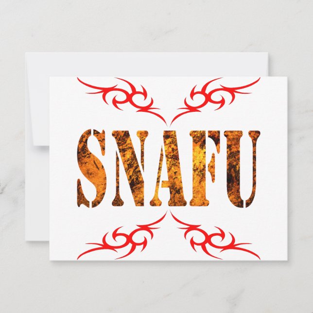 SNAFU (Anverso)