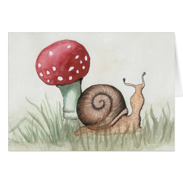 Snail and Mushroom (Anverso (Horizontal))