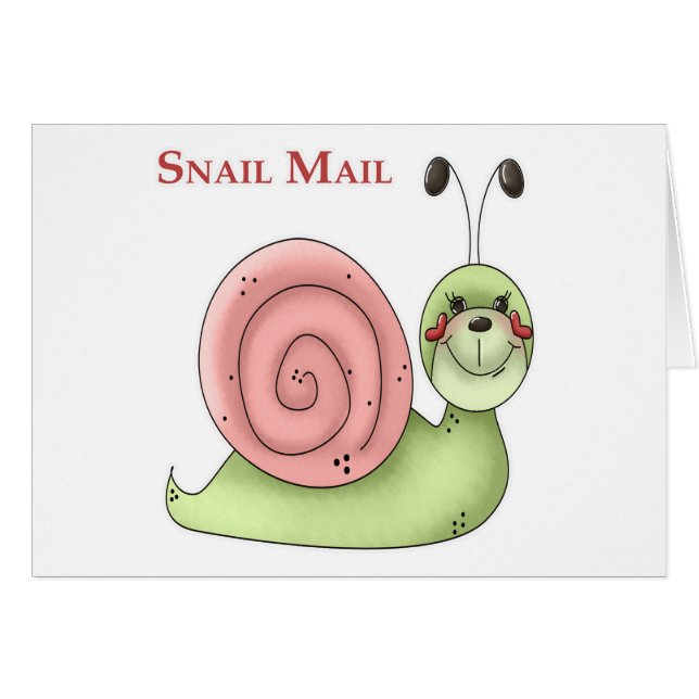 Snail mail (Anverso (Horizontal))