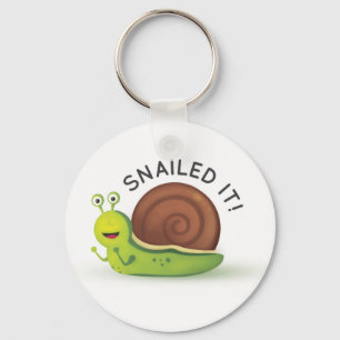 Snailed él llavero