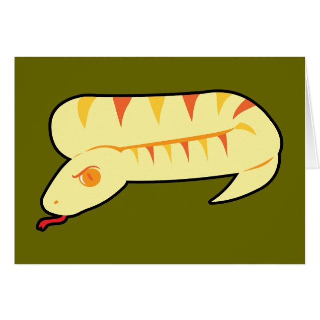 Snake a rayas (Anverso (Horizontal))