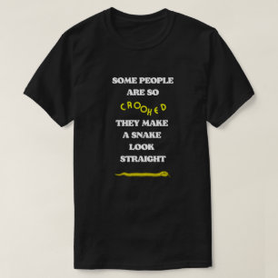 SNAKES WALK 2 Hombres Unisex Camiseta Negra Sarcá