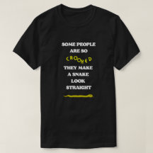 SNAKES WALK 2, Serpiente Negra Sarcástica Camiseta