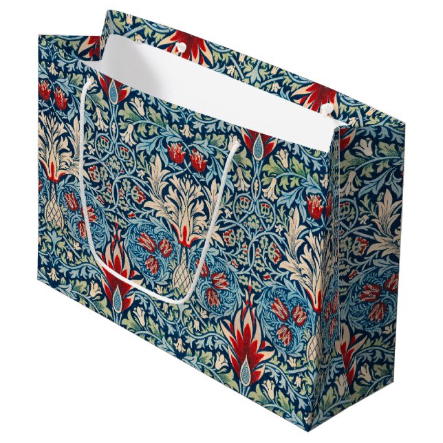 Snakeshead, Bolsa de Regalo Grande William Morris (Angulo Anverso)