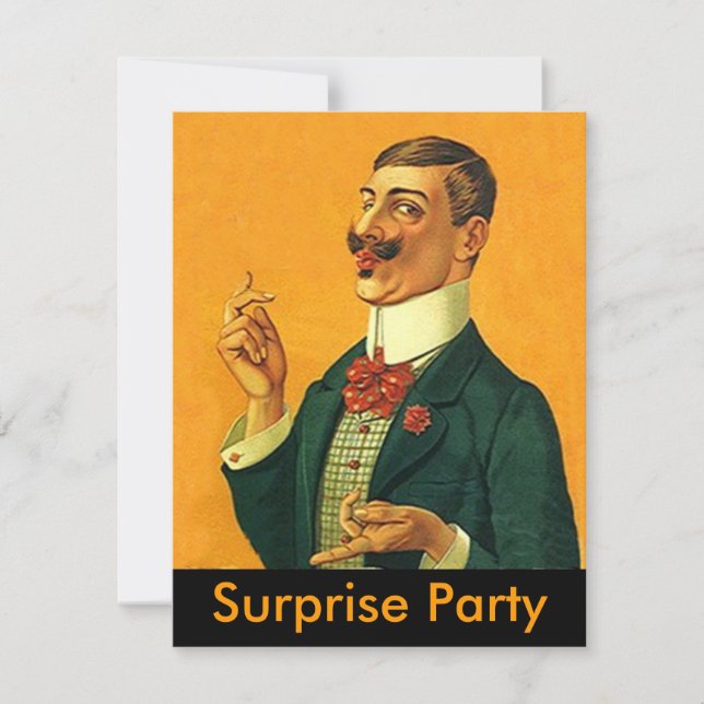 Snapper de Dapper Sharp ~ Invitación de fiesta sor (Anverso)