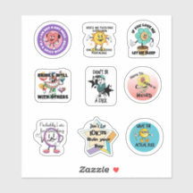 Snarky Funny Vinyl Pegatinas