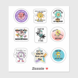 Snarky Funny Vinyl Pegatinas