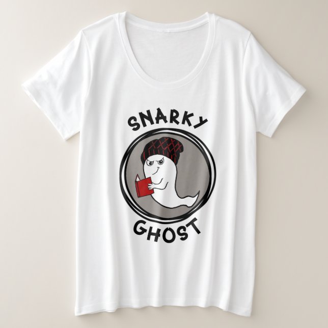Snarky Plus Tee (Anverso del diseño)