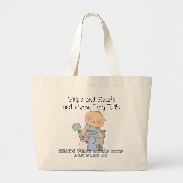 Snips y Snacks and Puppy Dog Tails Bolsa de pañale (Frente)