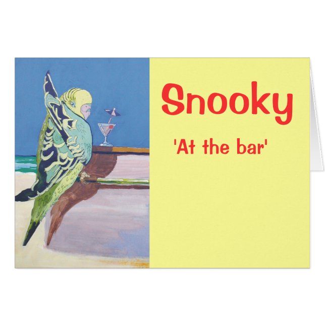 Snooky: 'En el bar (Anverso (Horizontal))