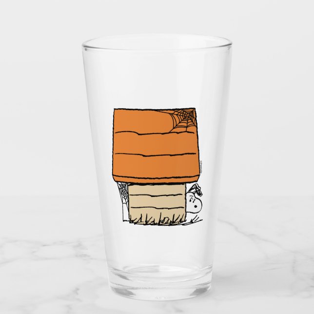 Snoopy Halloween Spider Web Doghouse (Anverso)