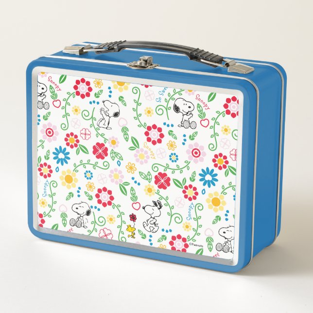 Snoopy So Sweet Flower Pattern (Anverso)