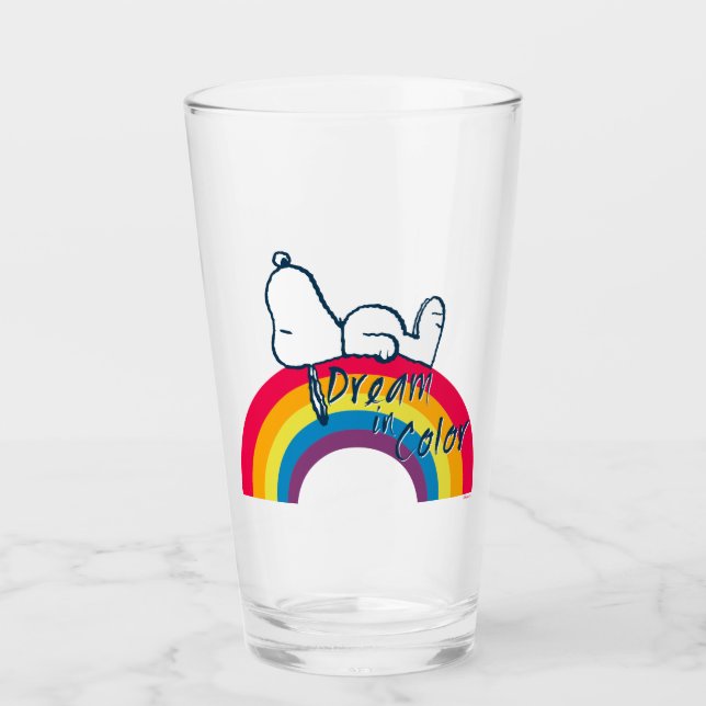 Snoopy | Sueño en arcoiris color (Anverso)