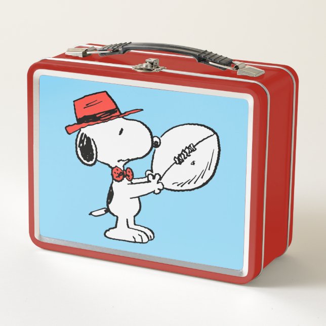 Snoopy Varsity Sports Football (Anverso)