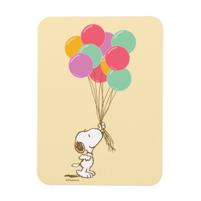 Snoopy y el imán de los globos (Vertical)