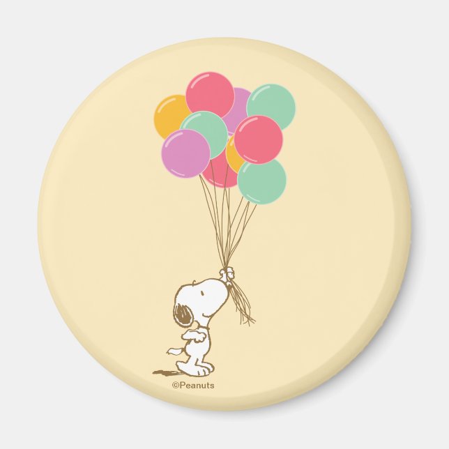 Snoopy y el imán de los globos (Frente)
