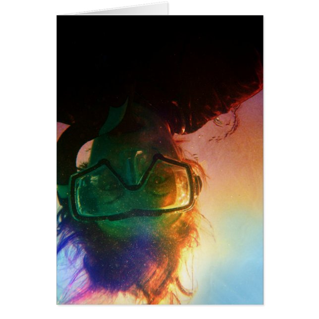 snorkeler colorido (Frente)