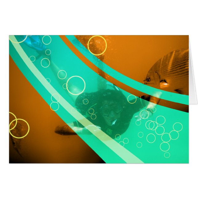 snorkeler vintage (Anverso (Horizontal))