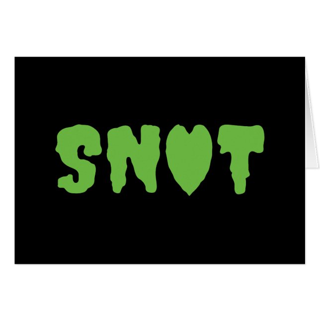 SNOT LOVE CARTA (Anverso (Horizontal))
