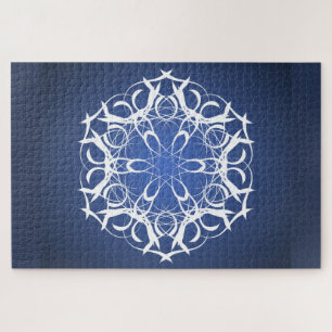 Snow Flake Jigsaw Puzzle