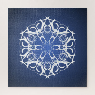 Snow Flake Jigsaw Puzzle