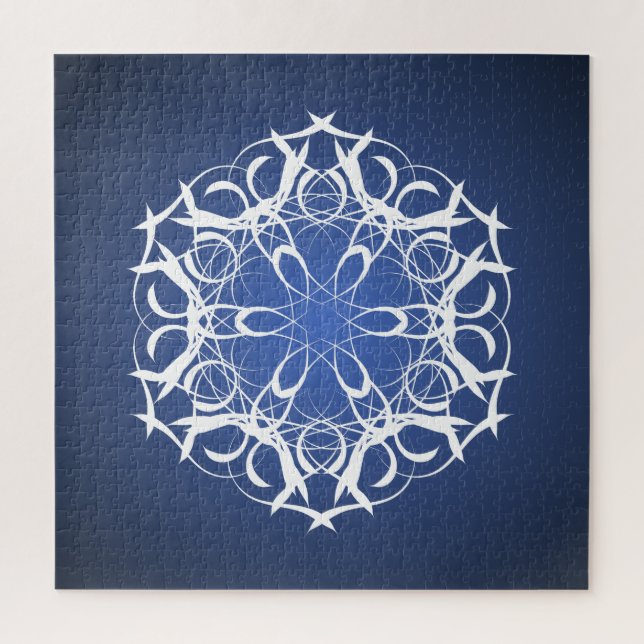 Snow Flake Jigsaw Puzzle (Vertical)