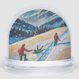 Snow Globe and Fun Mountain Snow