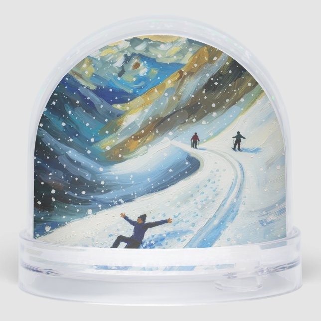 Snow Globe and Fun Mountain Snow (Reverso)